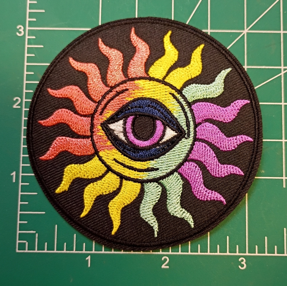 2/$10 Colorful Eye Sun Patch